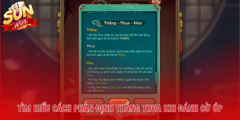 Tìm hiểu cách phân định thắng thua khi đánh Cờ Úp